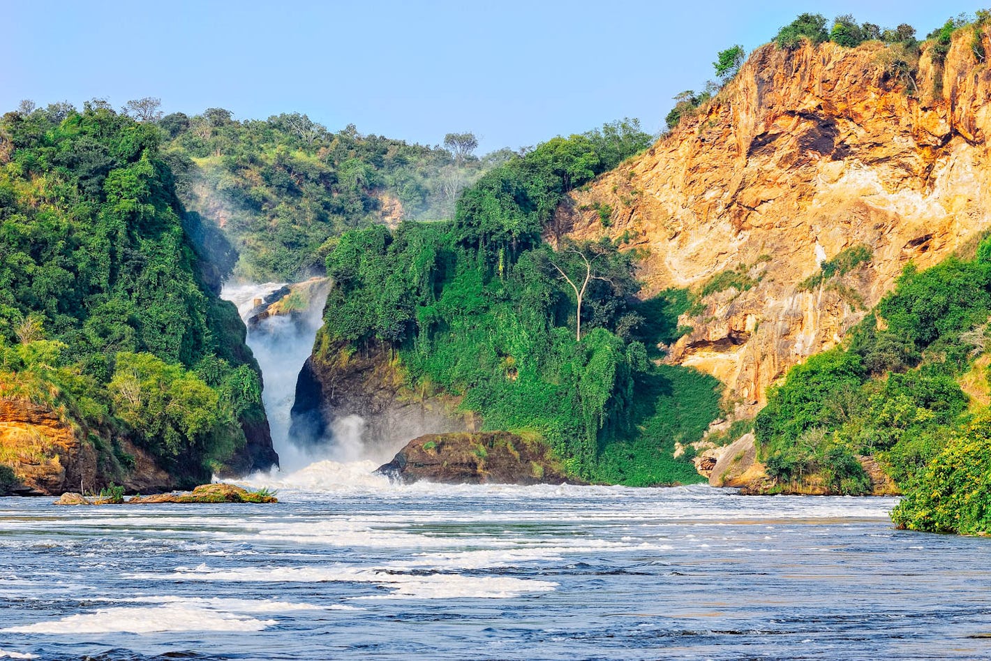 murchison falls uganda  