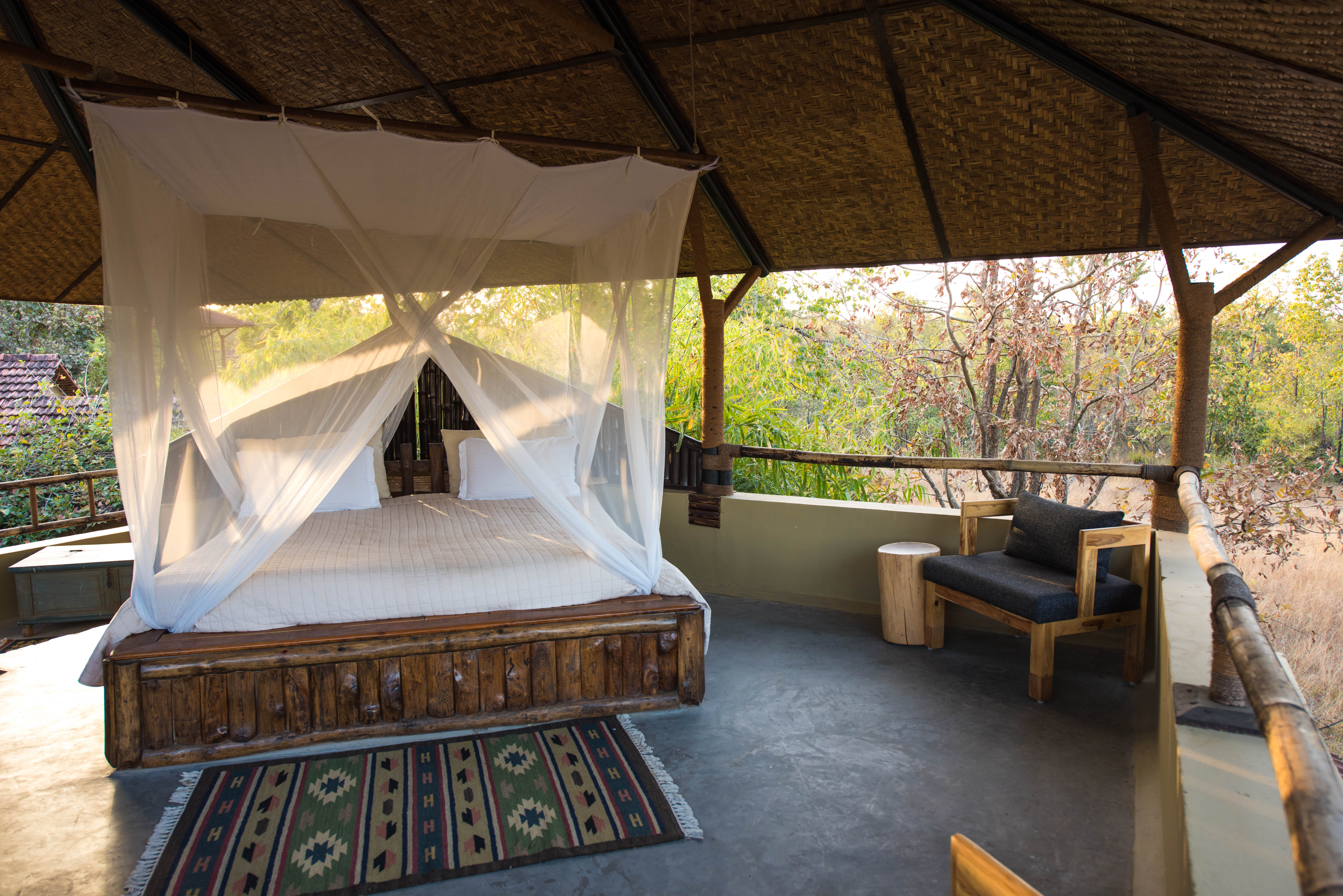 AC Cottage with machaan